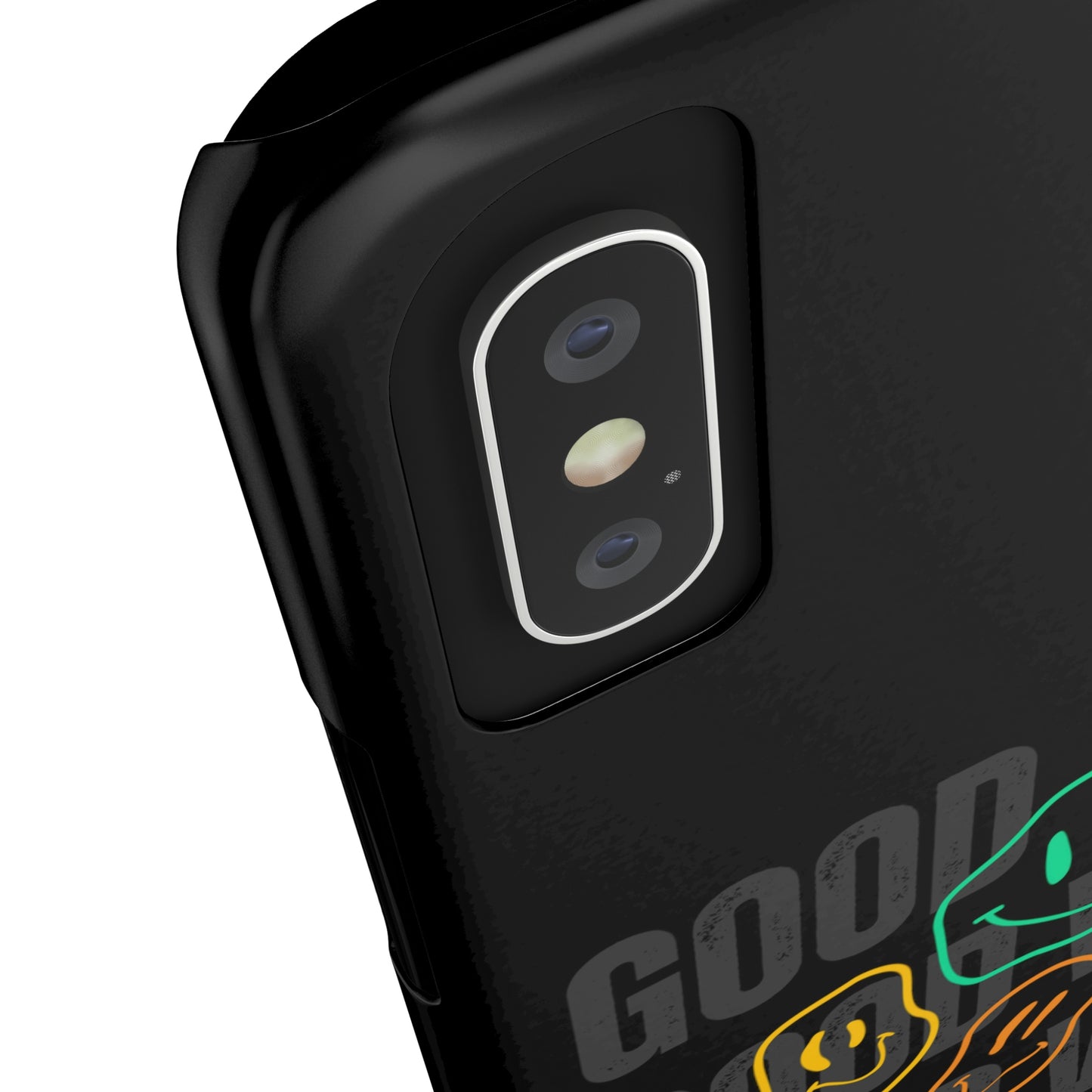 Good Vibes Smiley Faces Slim Phone Case, Case-Mate