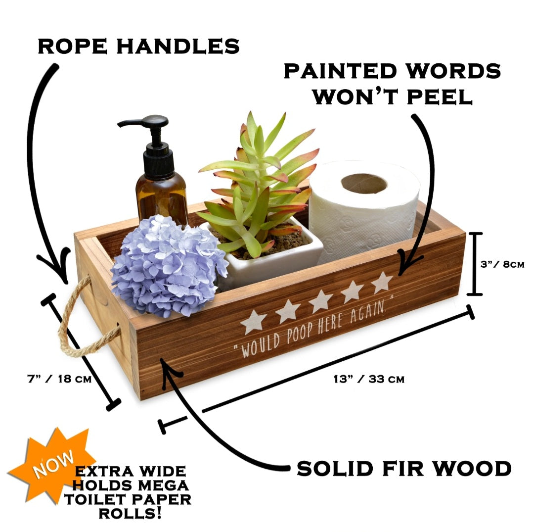 Funny Toilet Box Decor