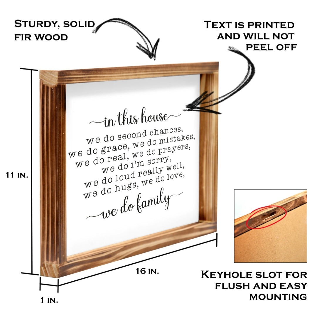 In This House/Family Decor