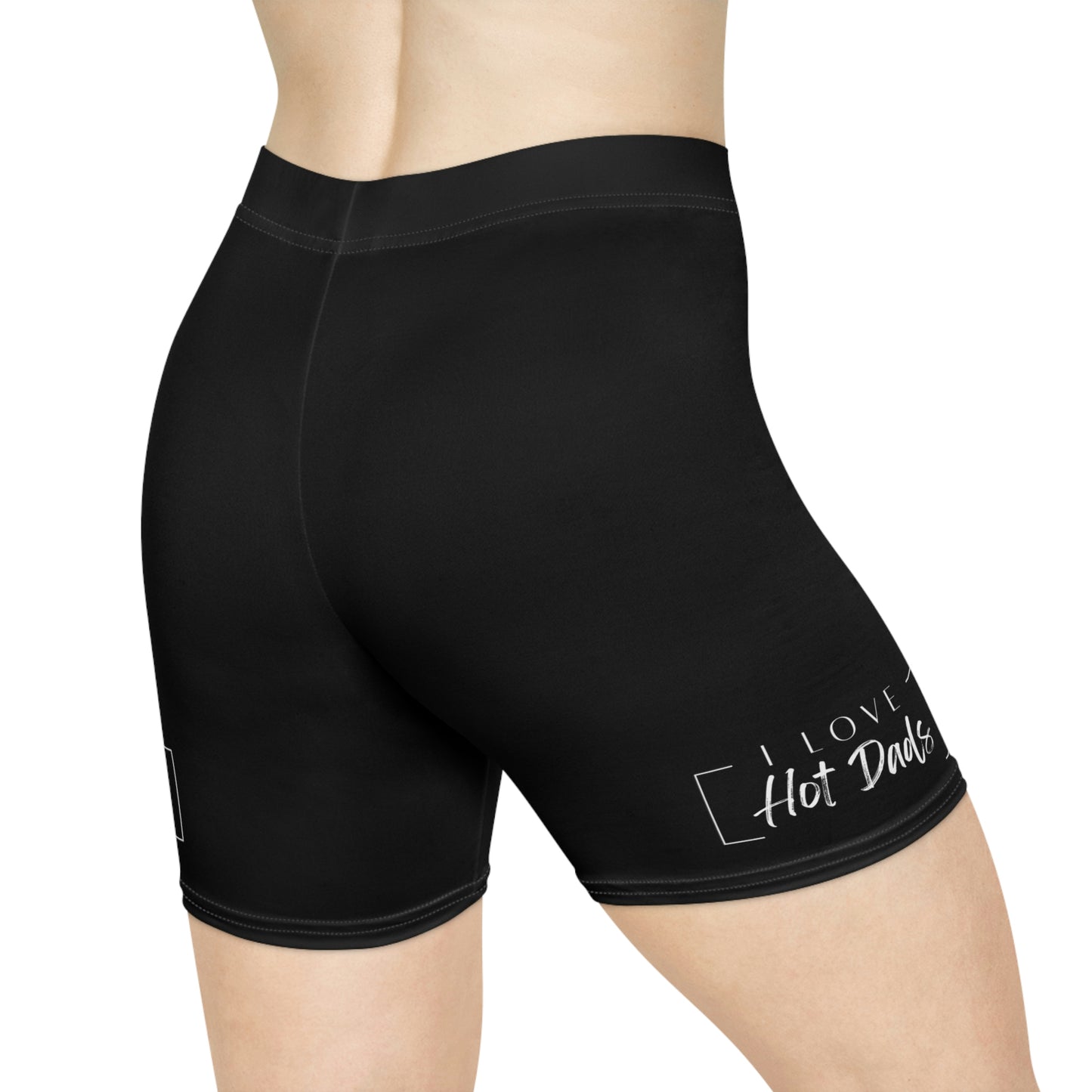 I Love Hot Dads Women's Biker Shorts