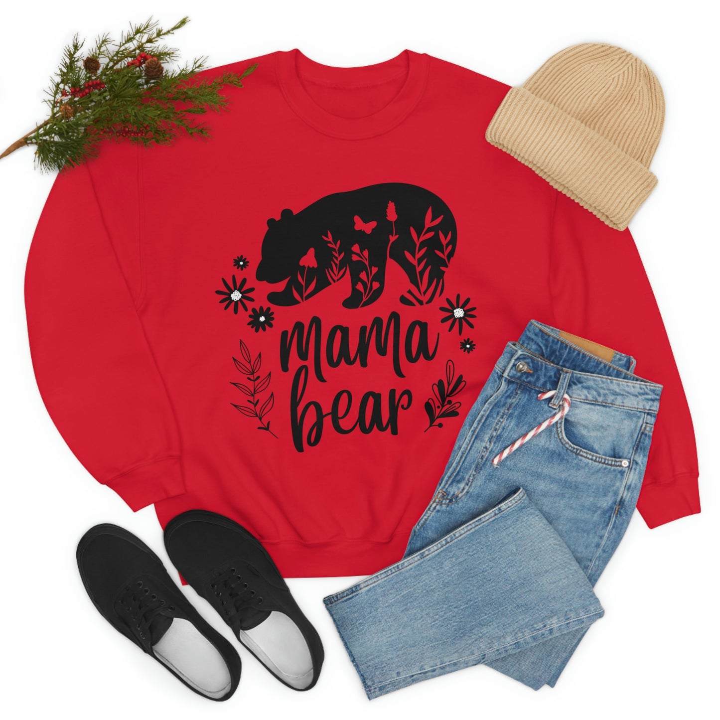 Mama Bear Crewneck Sweatshirt