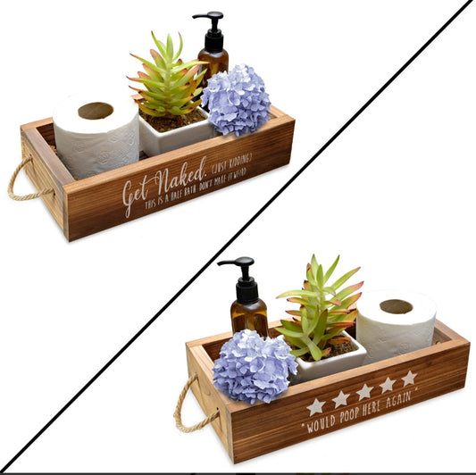 Funny Toilet Box Decor
