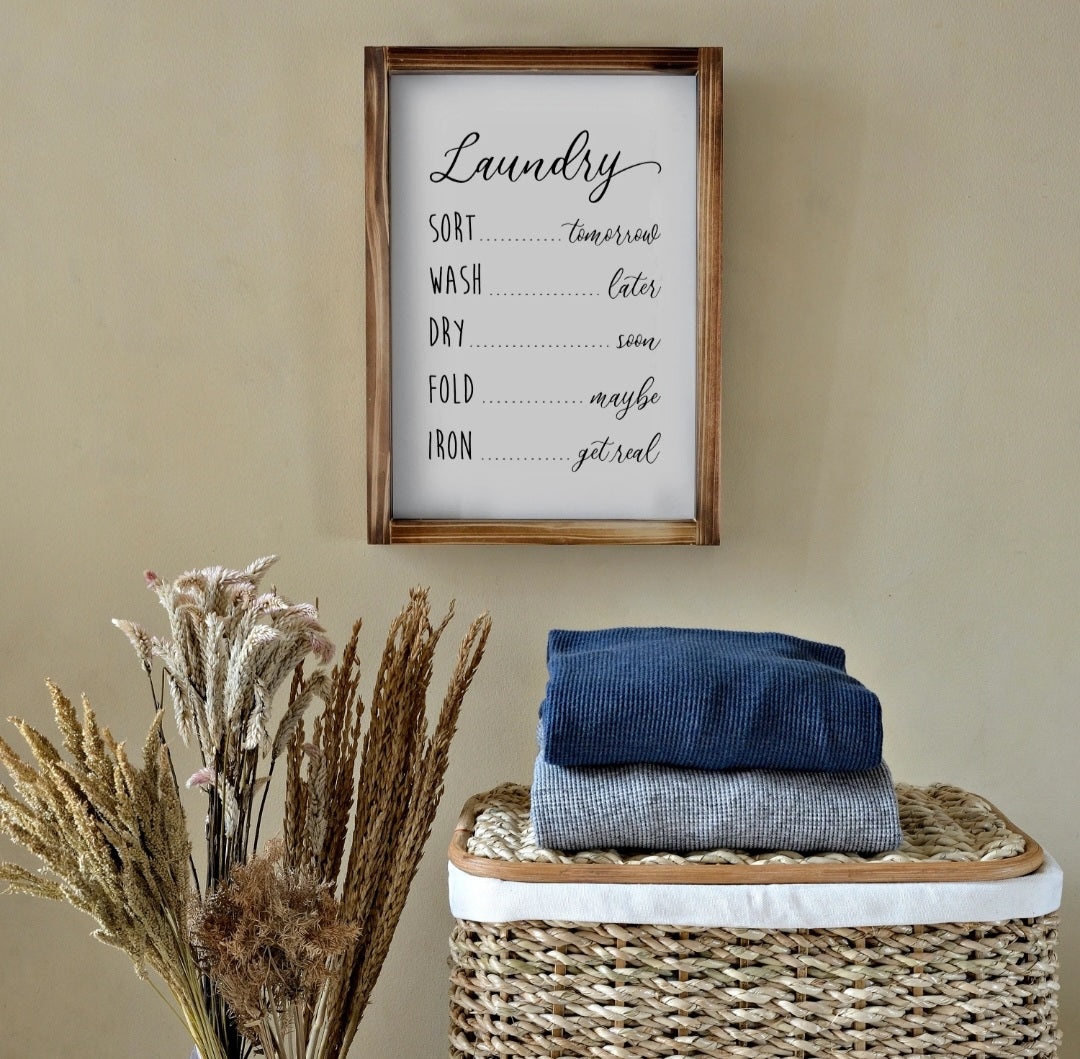 Funny Laundry Decor