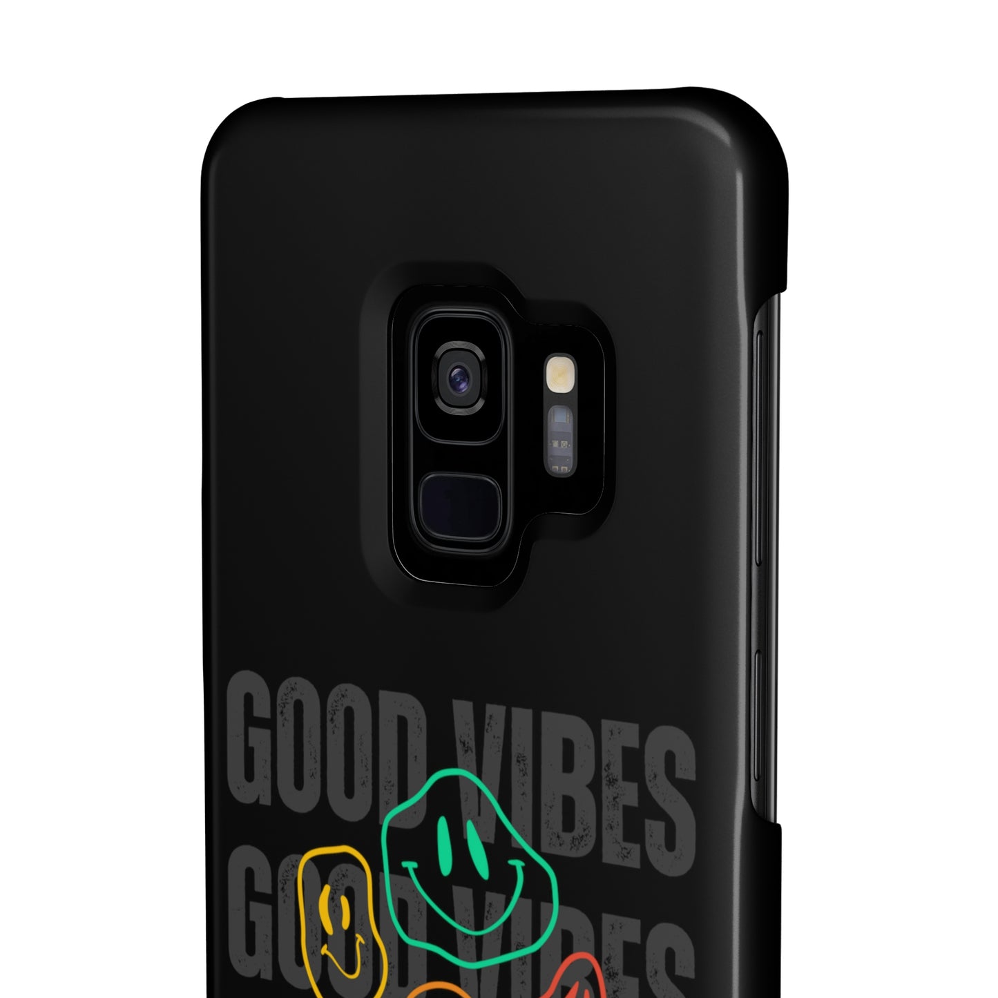 Good Vibes Smiley Faces Slim Phone Case, Case-Mate