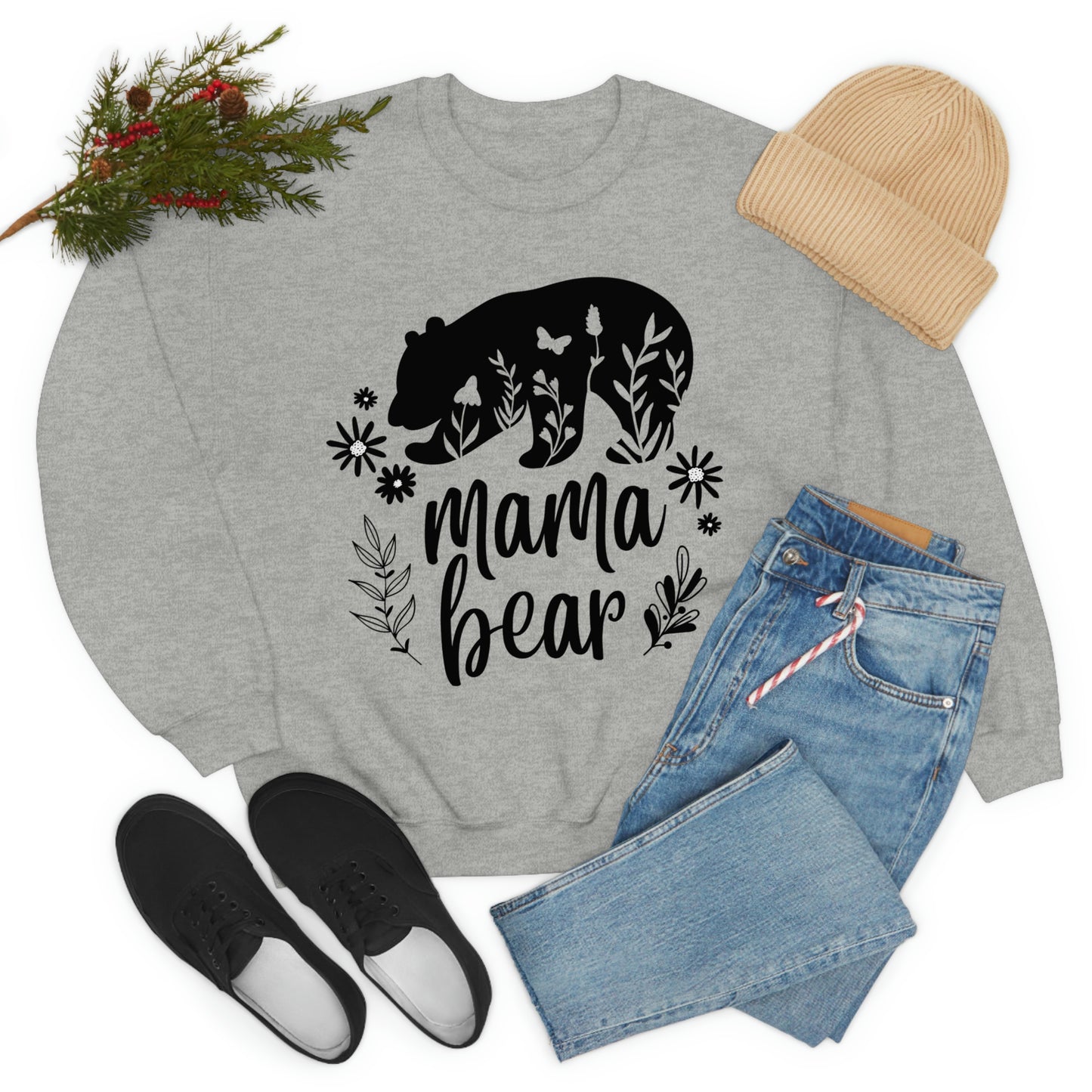 Mama Bear Crewneck Sweatshirt